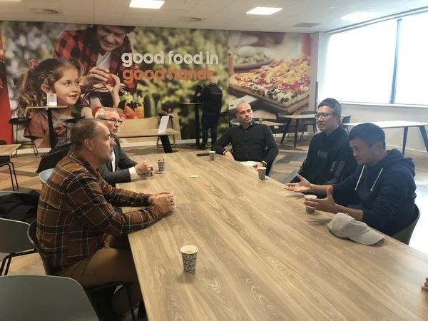 马云先生和虞锋先生到访荷兰