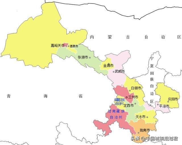 天水地理位置图片