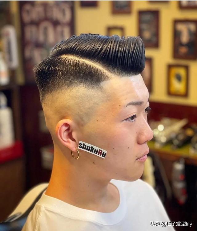 适合额头窄的发型图片男（16款流行男发型）