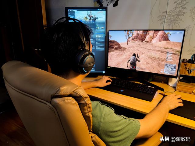 59塊錢ThinkPlus賽事級遊戲耳麥：USB硬聲卡7.1聲道電競耳機曬單