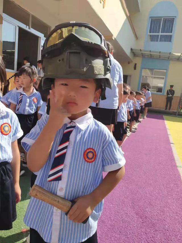 国庆节前，爱国主义教育进校园(幼儿园)