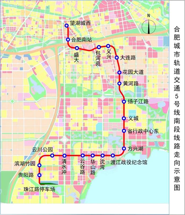 肥西地铁规划线路图图片