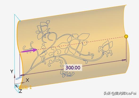 proe工程图曲面展平折弯线
