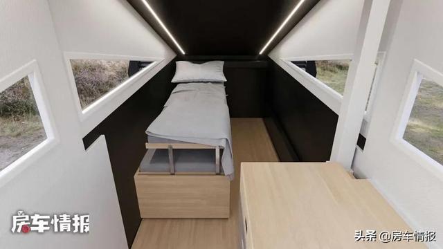 特斯拉又出“幺蛾子”！这次弄了个房车，造型科幻居住面积6.6平