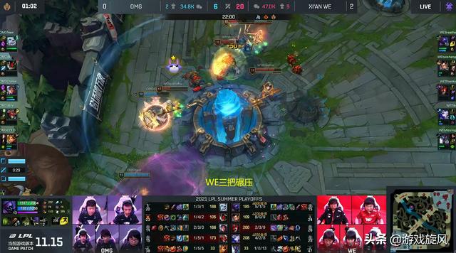 LOL：BO5储备不足？WE三局碾压横扫晋级，OMG止步季后赛首轮