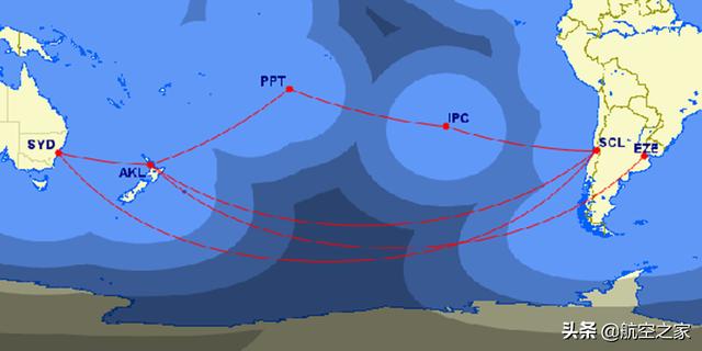飞行18小时航程超1.4万公里：澳洲航空最长商业航班飞越南极上空