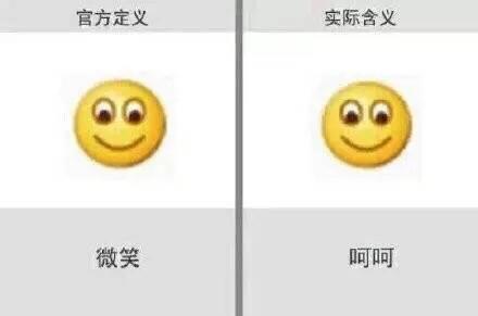 微信的微笑是什么意思