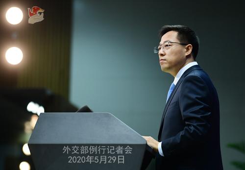 蓬佩奥称香港不应再享有1997年7月前美法律赋予其的待遇，外交部回应