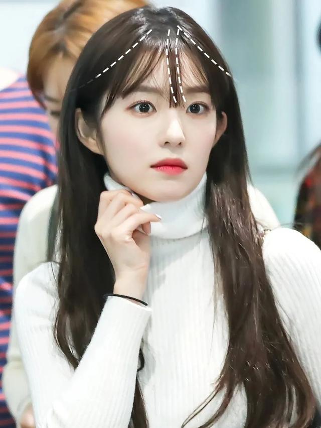 平刘海怎么剪别的刘海好看,今年"漫画刘海"才是最火的发型