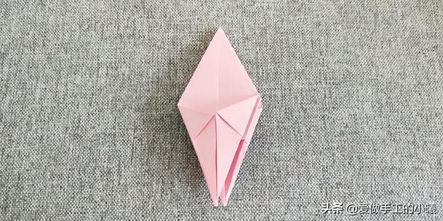 百合花的折法