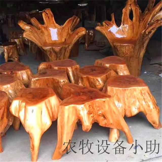 树墩的破碎机视频