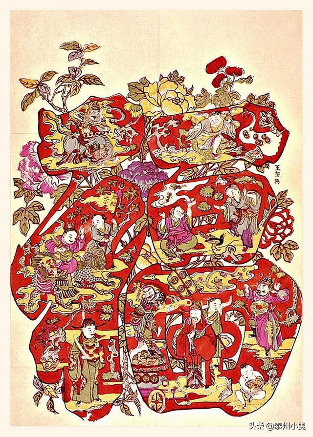 中国民间年画(传统年画作品大全图片)_手工miao
