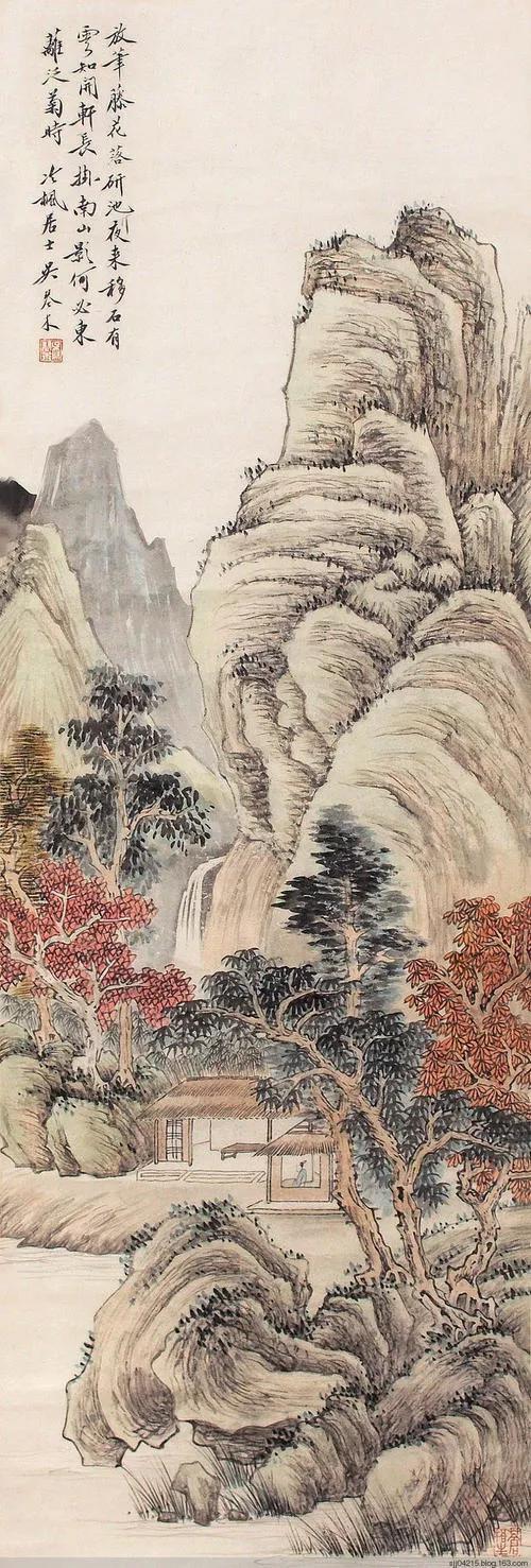 五琴木山水画赏析插图