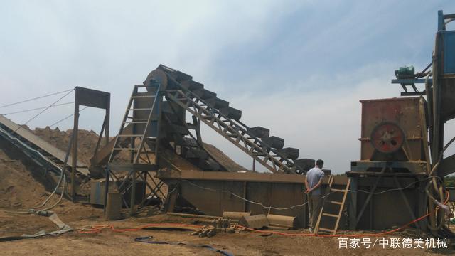 水轮式洗砂机用途