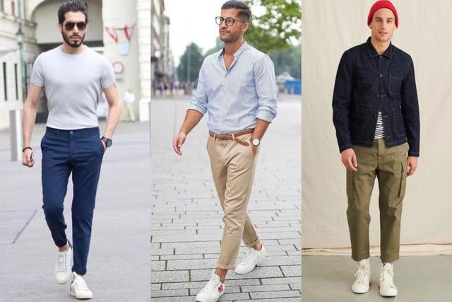 男人不要只穿黑色裤子，这3种颜色也值得选择，造型时髦多变  第1张