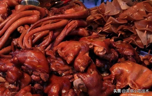 卤猪头肉的做法及配料