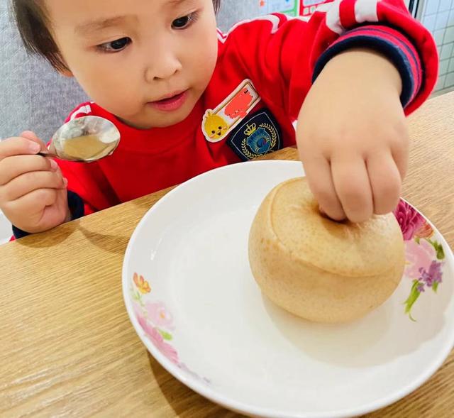 家有萌宝，厨房秤怎么少得了？川贝炖雪梨记