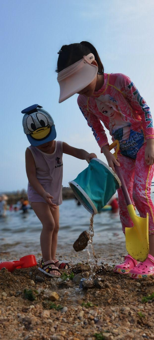 今年海邊人不多