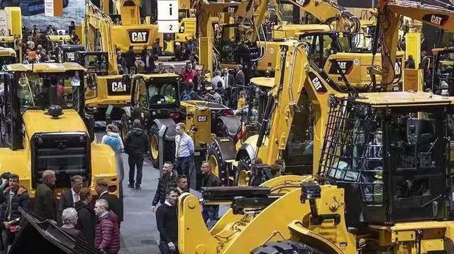 美国工程机械展卡特彼勒