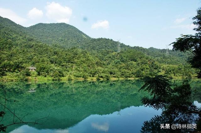 江碧鸟逾白山青花欲燃