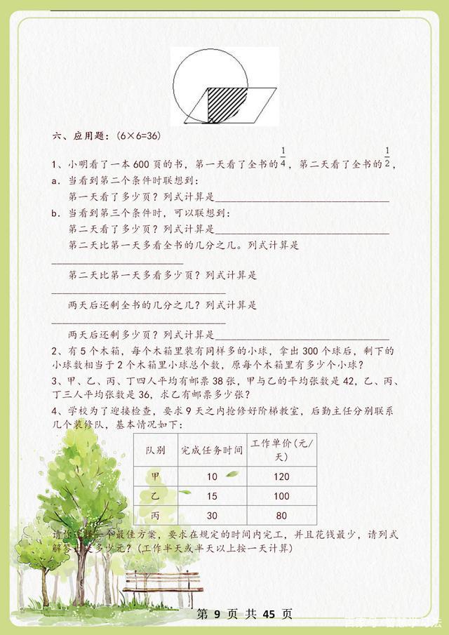 名校试卷：小升初数学升学试卷（10套），重难点全涵盖，打印练习