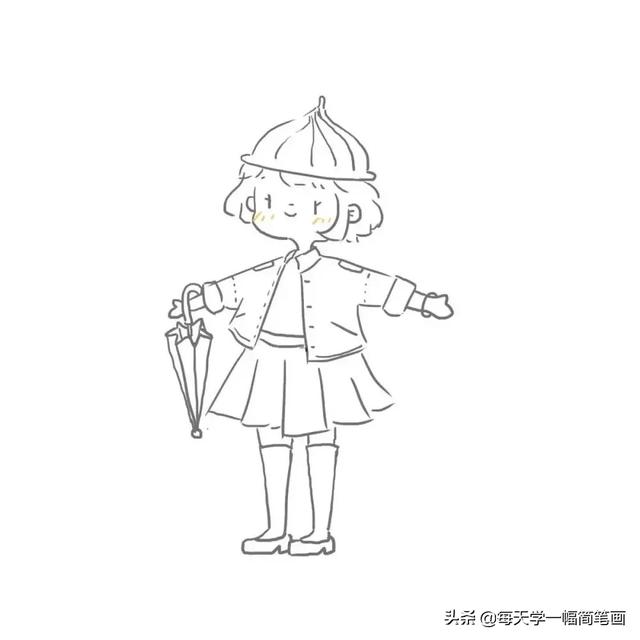 风的简笔画