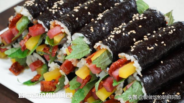 紫菜包饭的做法