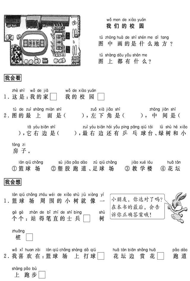小学一年级看图写话专项训练七（一年级语文看图写话小窍门）(19)