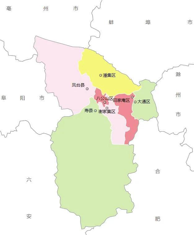 从曹庵到淮南市第二中学怎么走安徽省淮南市行政区域