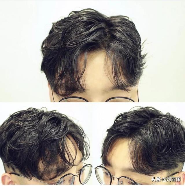 男士烫发图片纹理烫2020(男士韩式烫发三七纹理烫排杠)-天晟网