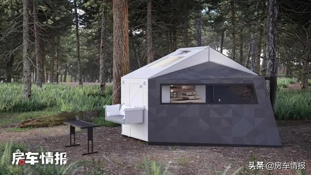 特斯拉又出“幺蛾子”！这次弄了个房车，造型科幻居住面积6.6平