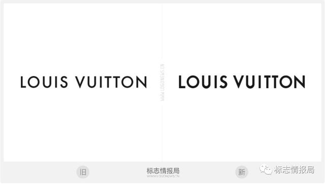 louis vuitton 字体新旧对比图片来源:标志情报局为全面衡量各企业