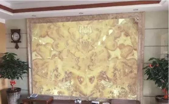 天然玉石工程背景展