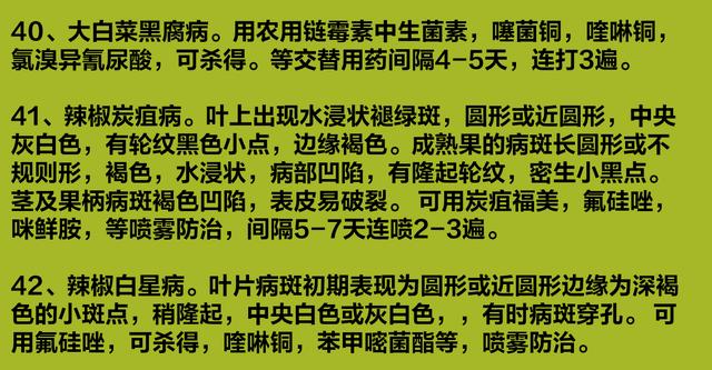 农药怎样混配？这60个经典配方，太实用了11