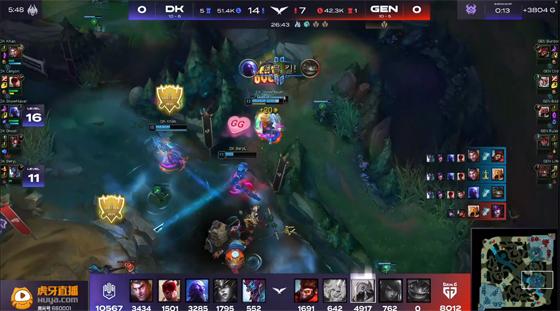 LOL-LCK：Rascal三杀佛耶戈“尽力局”，DK惊险偷家2-0双杀GEN