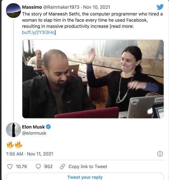 花钱找人扇自己？马斯克转的视频主人现身：被扇后我走上人生巅峰