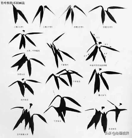 怎么画竹子 怎么画竹子