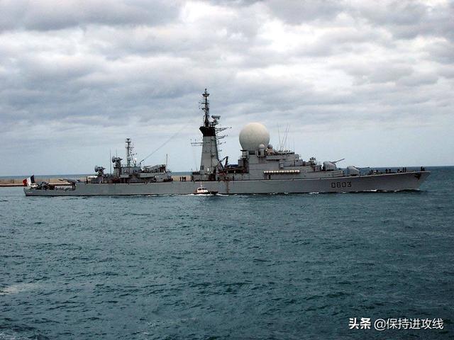 法国海军在50年代建造了的12艘t47型和5艘t53型驱逐舰,这17艘仍然属于