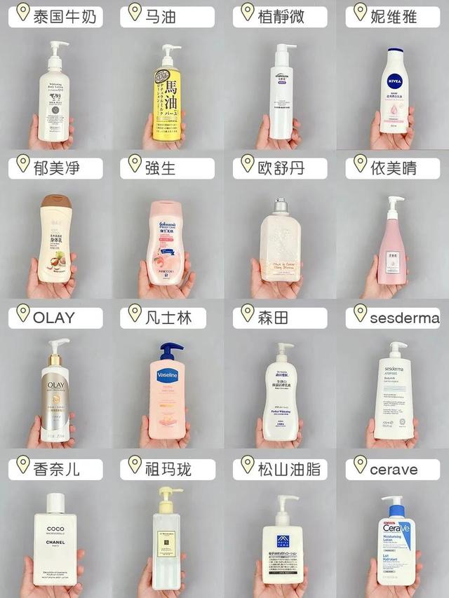 身体乳美白的推荐