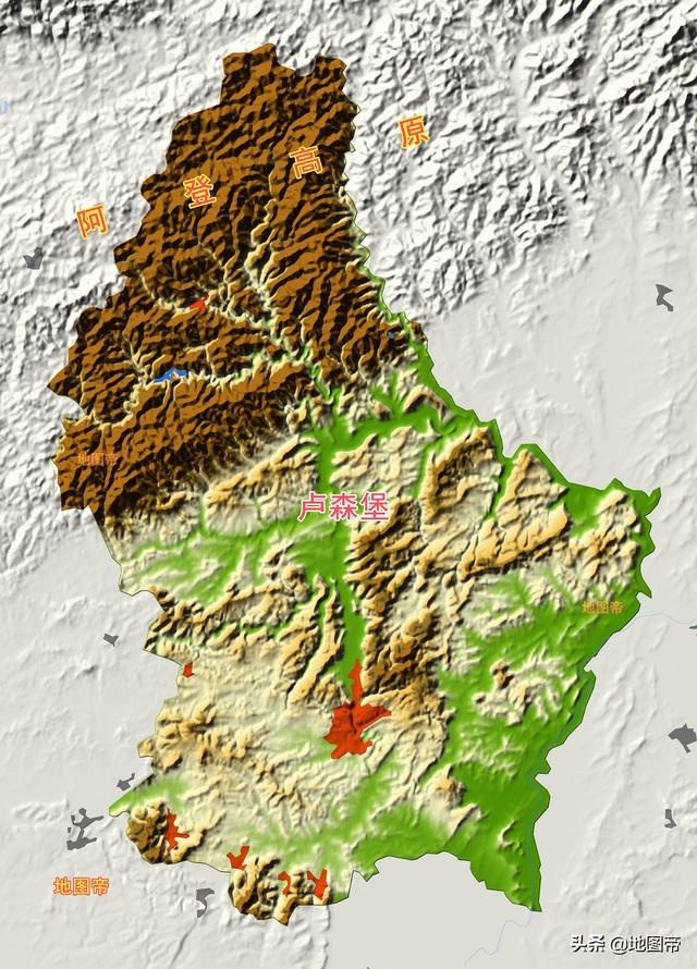卢森堡面积（西欧小国卢森堡）
