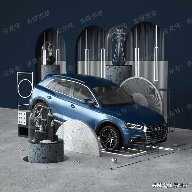 设计师升职加薪必备C4D诺德渲染器渲染素材+教程免费送「008」