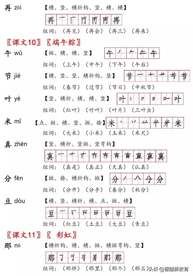 喜的笔顺