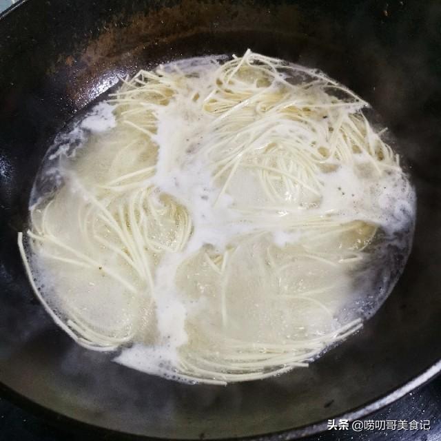 肉丝面的做法