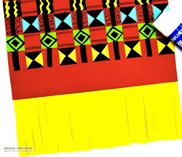 儿童画小花布(蓝印花布儿童画步骤)