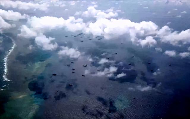 南沙牛轭礁礁盘很大，如填成南沙第一大岛，将振奋人心