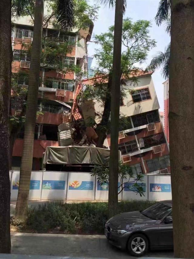 深圳罗湖一栋居民楼倒塌，消防正紧急救援，伤亡情况待调查