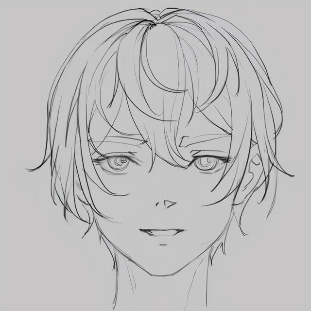赶紧来看看叭男生的发型怎么画?绘画初学者怎样画出好看的男生
