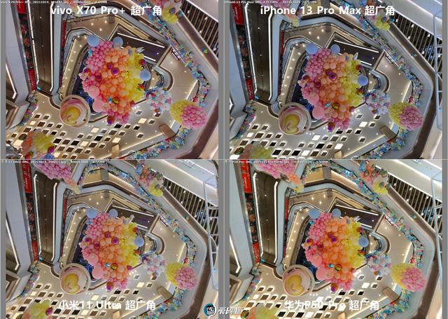 年度之战，iPhone 13 PM、X70 Pro+、华为P50P、小米11U拍照横评