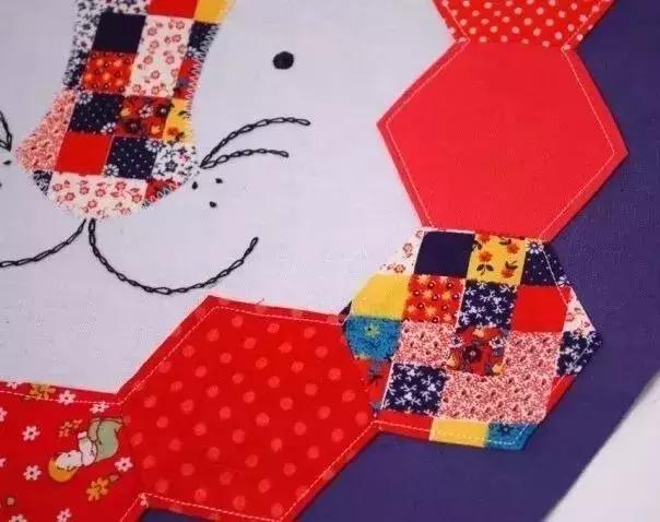 碎布拼八角抱枕做法(手工制作抱枕长条大全简单又漂亮)