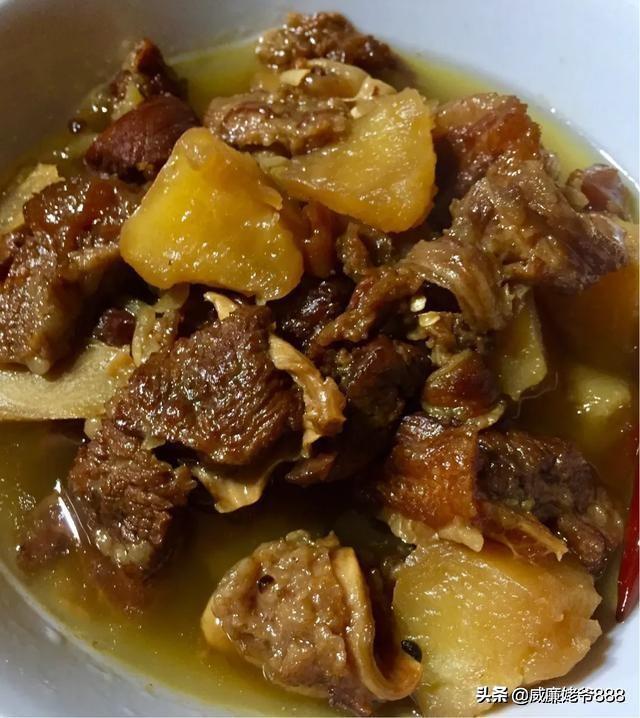 炒着吃好吃又便宜的牛肉部位（买点价廉筋头巴脑这样做）(8)
